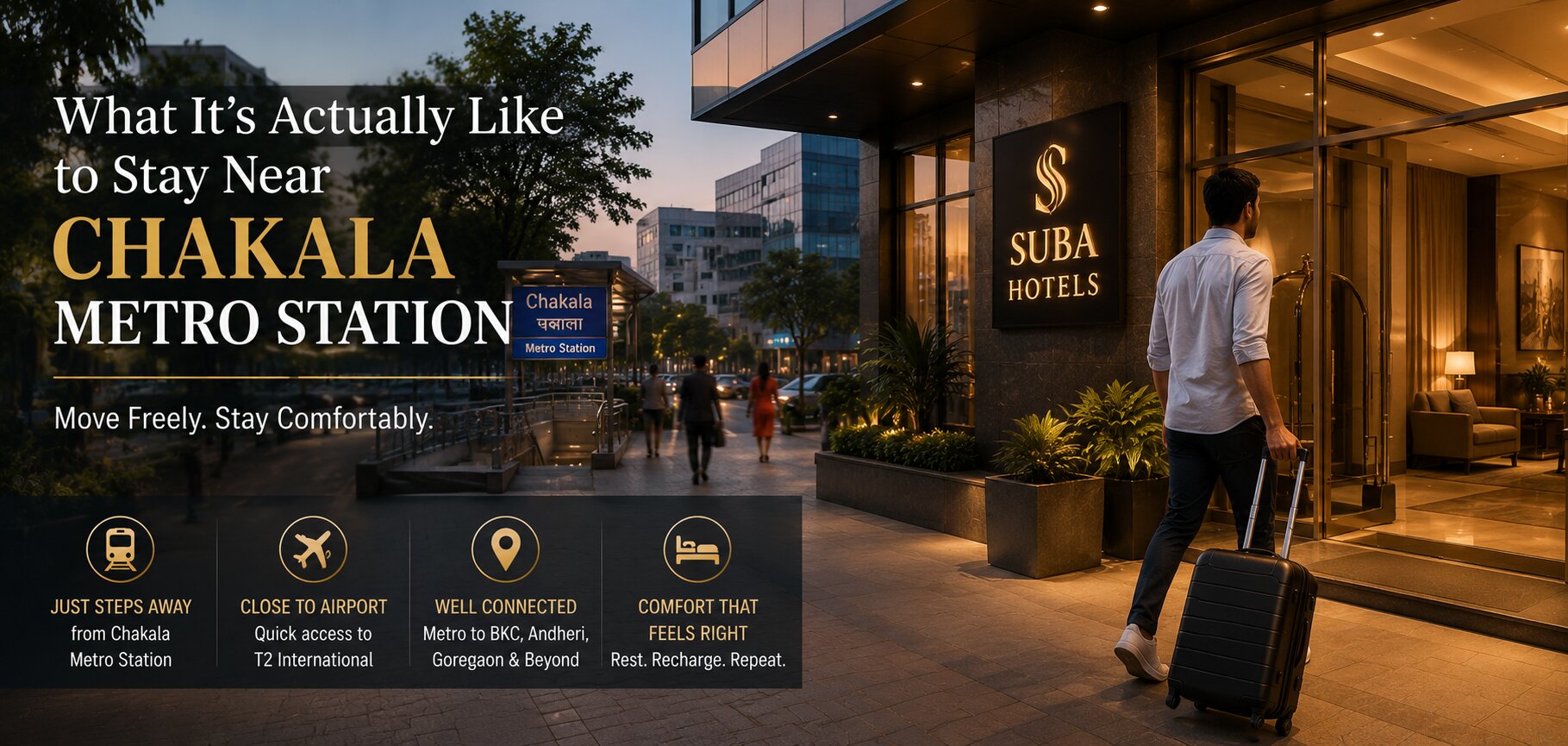What It's Actually Like to Stay Near Chakala Metro Station
